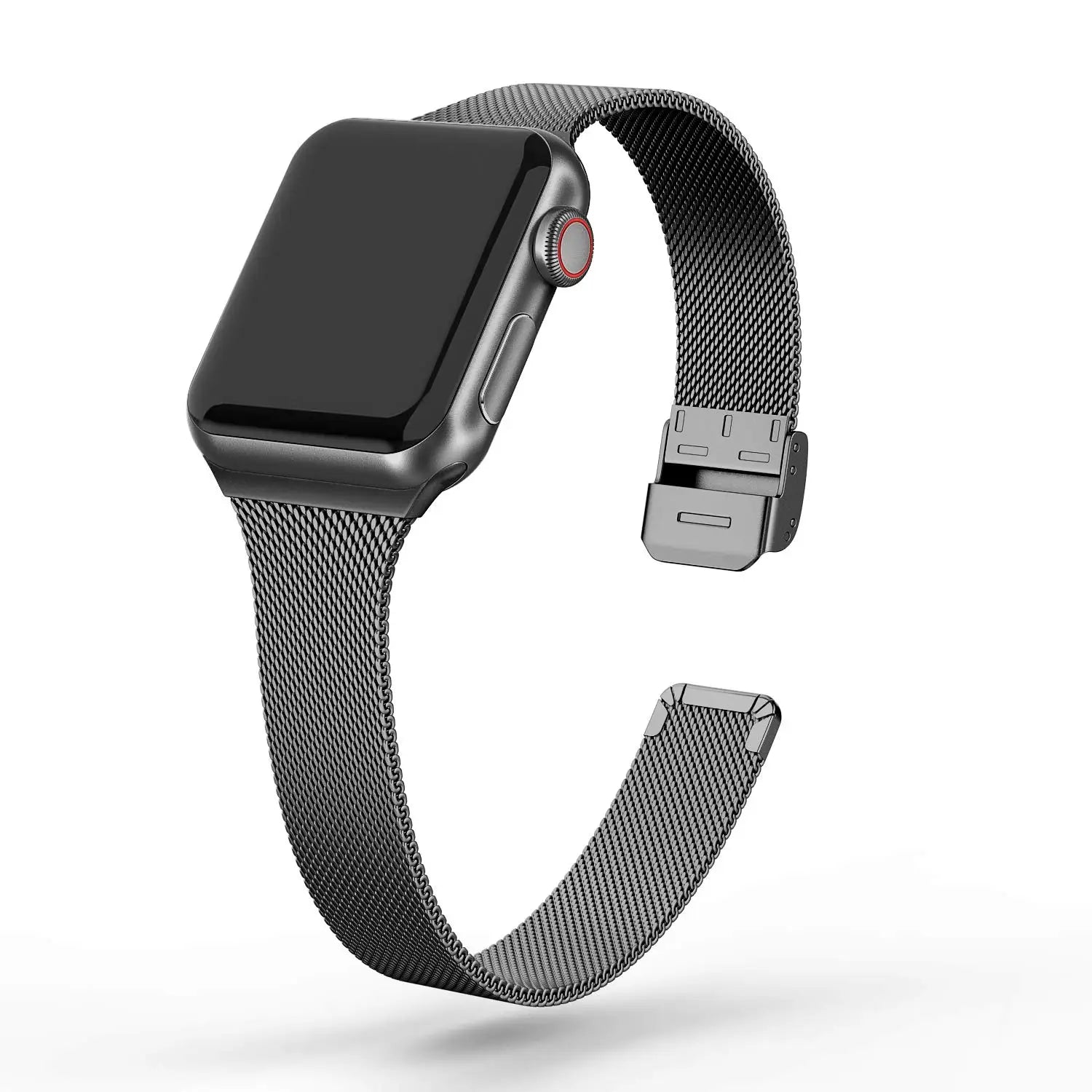 milanese strap For Apple Watch band 44mm 40mm 41mm 45mm 38mm 49mm 42 Slim Stainless steel bracelet iwatch serie ultra 6 se 3 7 8
