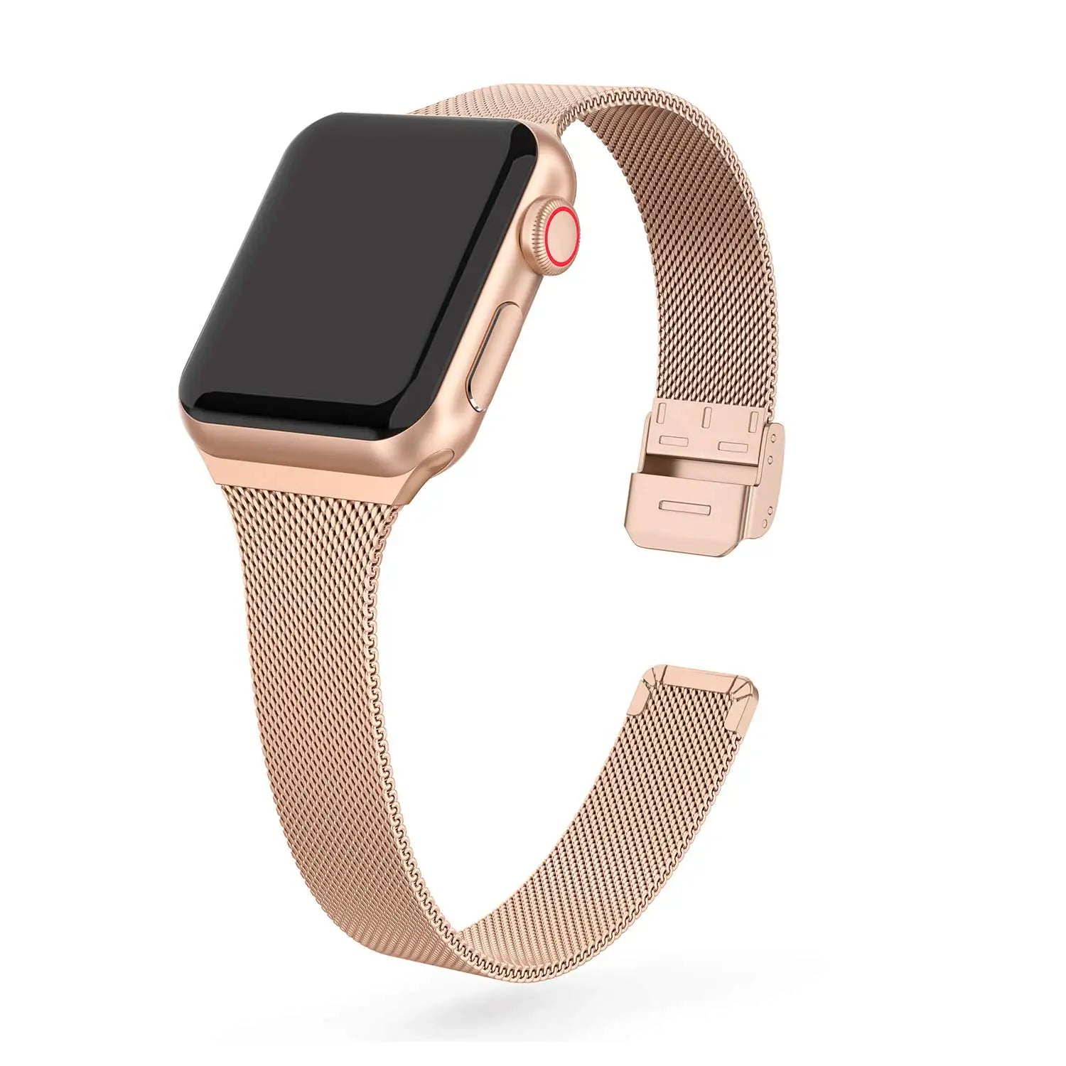 milanese strap For Apple Watch band 44mm 40mm 41mm 45mm 38mm 49mm 42 Slim Stainless steel bracelet iwatch serie ultra 6 se 3 7 8