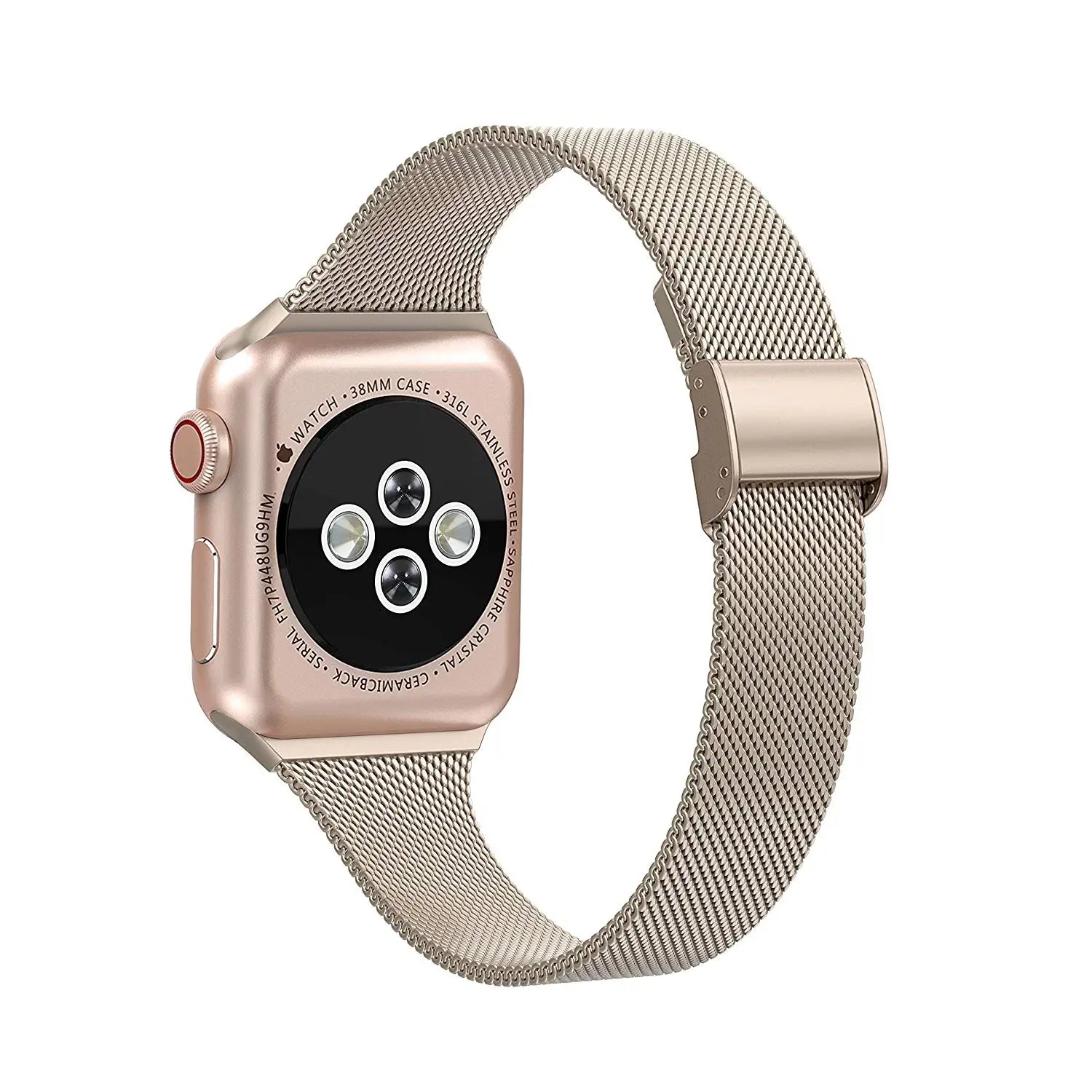 milanese strap For Apple Watch band 44mm 40mm 41mm 45mm 38mm 49mm 42 Slim Stainless steel bracelet iwatch serie ultra 6 se 3 7 8