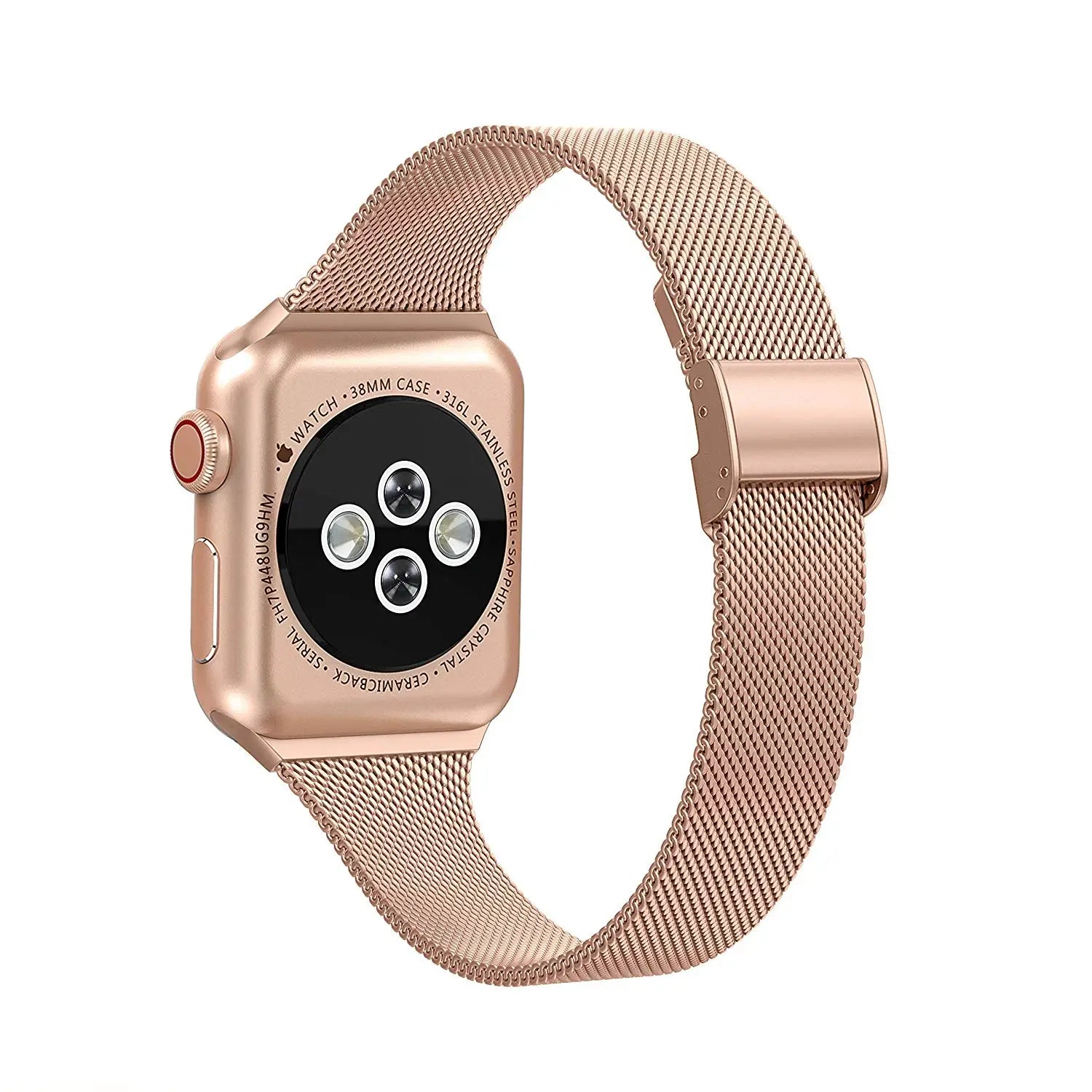 milanese strap For Apple Watch band 44mm 40mm 41mm 45mm 38mm 49mm 42 Slim Stainless steel bracelet iwatch serie ultra 6 se 3 7 8