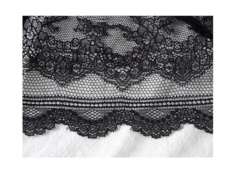 Floral Embroidered Lace Sexy Thong Transparent Underwear Low Waist Temptation Hollow Out Panties String Seamless Briefs