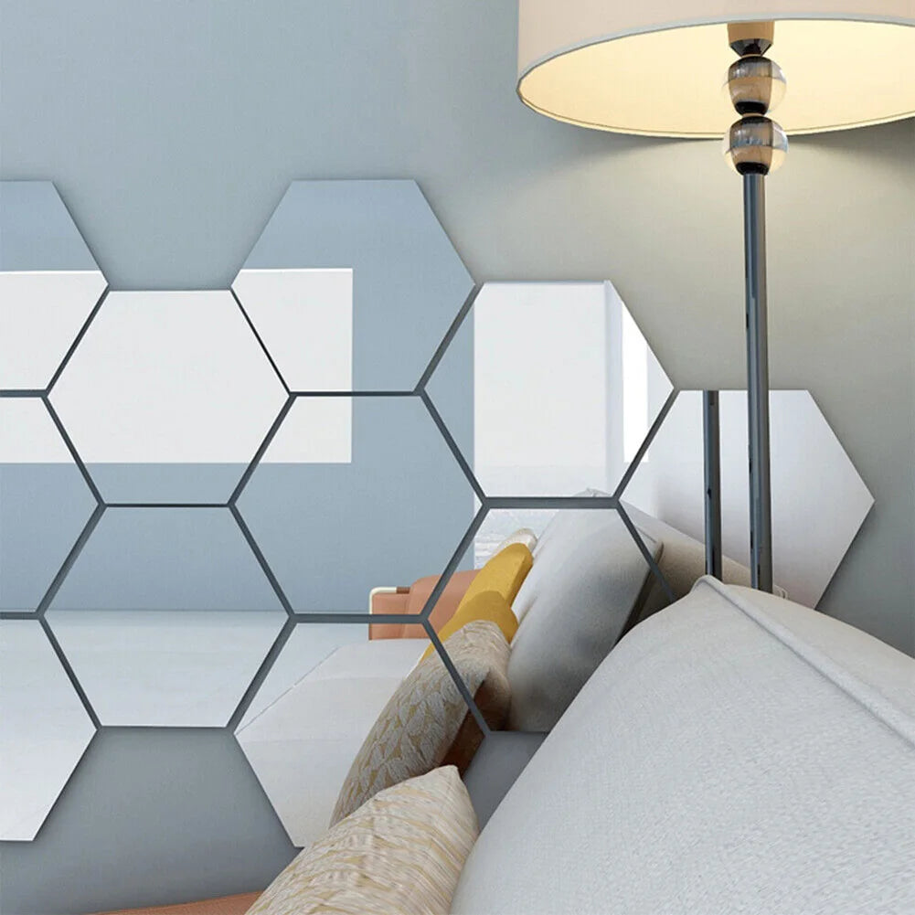 1Pcs Wall Mirror Sticker Mirror Bathroom Decoration Full Body Mirrors Film Self-Adhesive Soft Smooth Diy Film Mirror