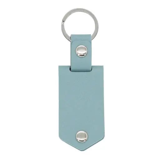 Leather Keychain Photo UV Color Printing Custom KeyChain Personalized Text Engraved Calendar Date Customized Jewelry Stainless