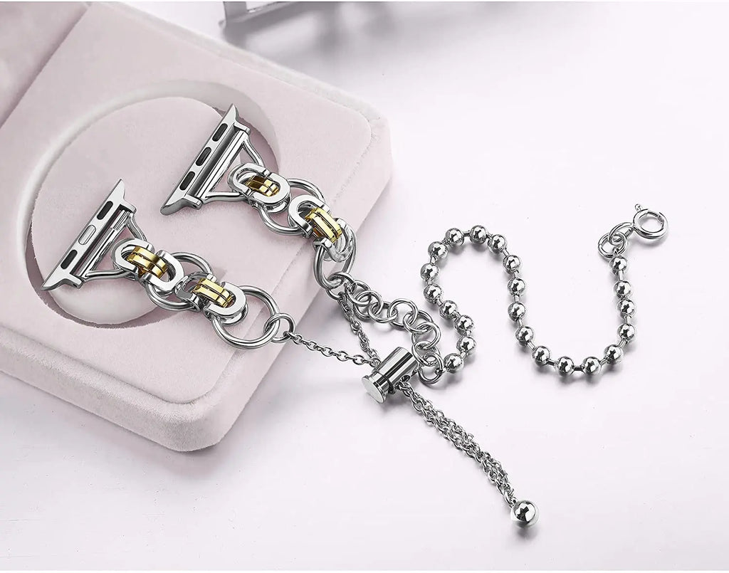 Stainless Steel Strap for Apple Watch  45mm 41mm 49mm 44mm 40mm 46mm 42mm 38mm Metal band iWatch Series Ultra 2 10 9 8 7 6 SE 5