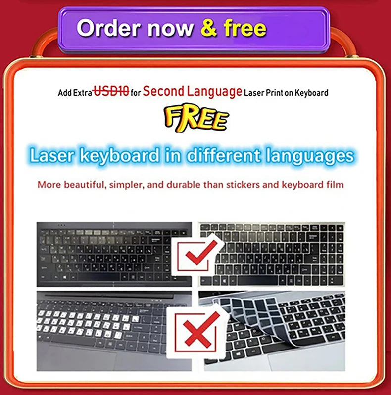 Laptop 16 Inch Intel Core I9-11900H 32 GB DDR4 2TB SSD Fingerprint Unlock 8 Cores 16 Threads 4.9 GHz Wifi6 HD Camera Computer