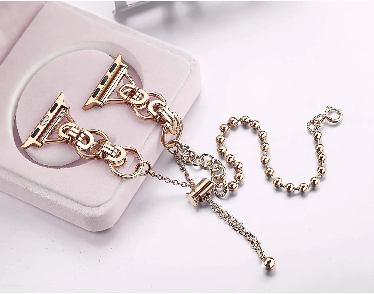 Stainless Steel Strap for Apple Watch  45mm 41mm 49mm 44mm 40mm 46mm 42mm 38mm Metal band iWatch Series Ultra 2 10 9 8 7 6 SE 5