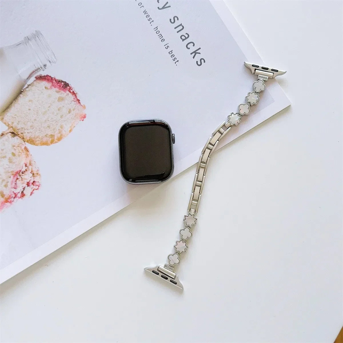 Watch Band For Iwatch 42/44/45/49mm 38/40/41mm Metal Fashion Watch Strap For Watch Series Ultra2 Se 9/8/7/6/5/4/3/2/1