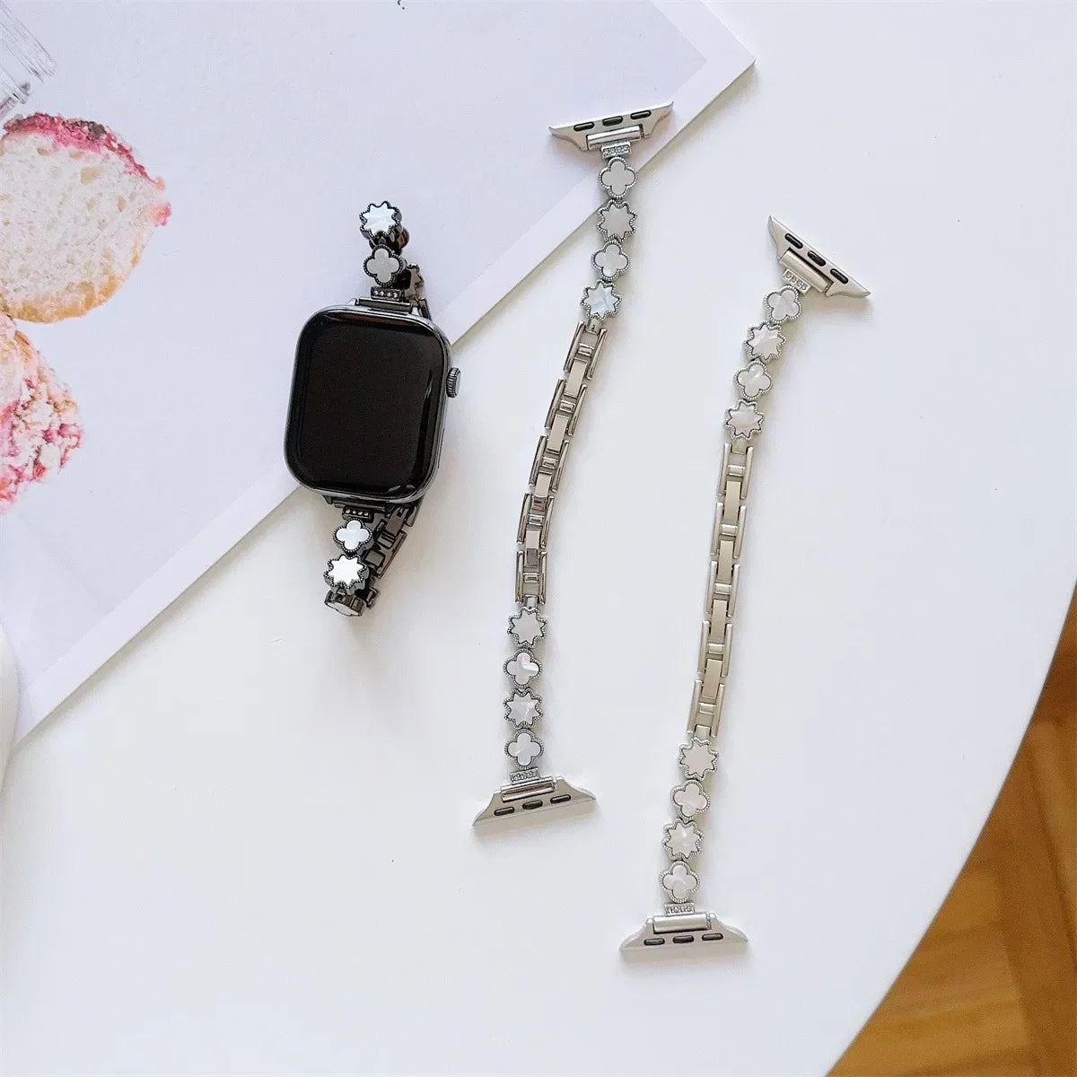Watch Band For Iwatch 42/44/45/49mm 38/40/41mm Metal Fashion Watch Strap For Watch Series Ultra2 Se 9/8/7/6/5/4/3/2/1