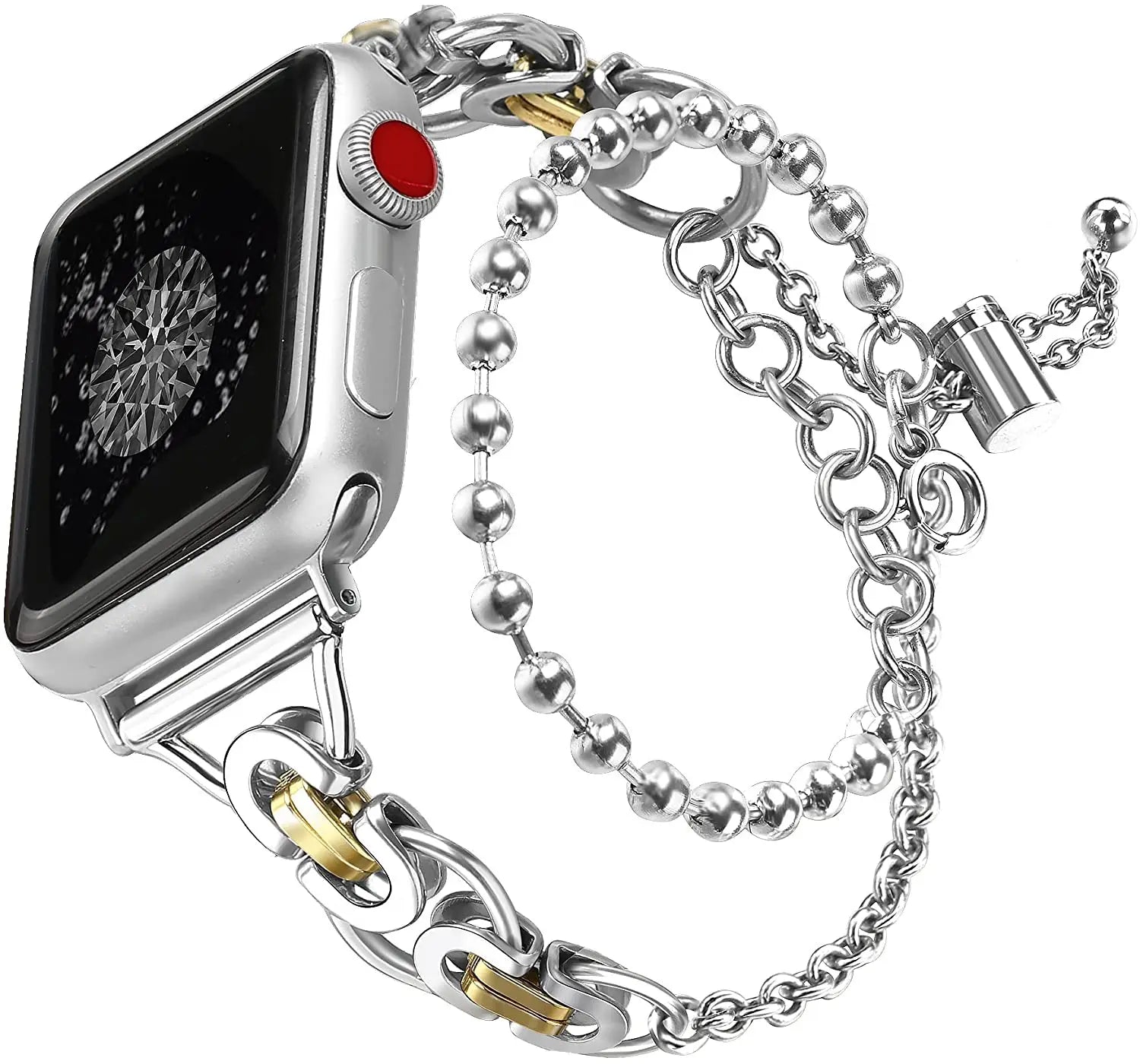 Stainless Steel Strap for Apple Watch  45mm 41mm 49mm 44mm 40mm 46mm 42mm 38mm Metal band iWatch Series Ultra 2 10 9 8 7 6 SE 5