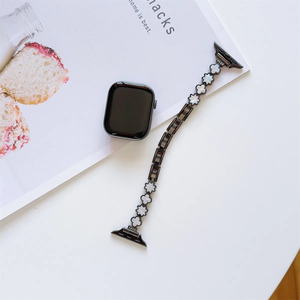 Watch Band For Iwatch 42/44/45/49mm 38/40/41mm Metal Fashion Watch Strap For Watch Series Ultra2 Se 9/8/7/6/5/4/3/2/1