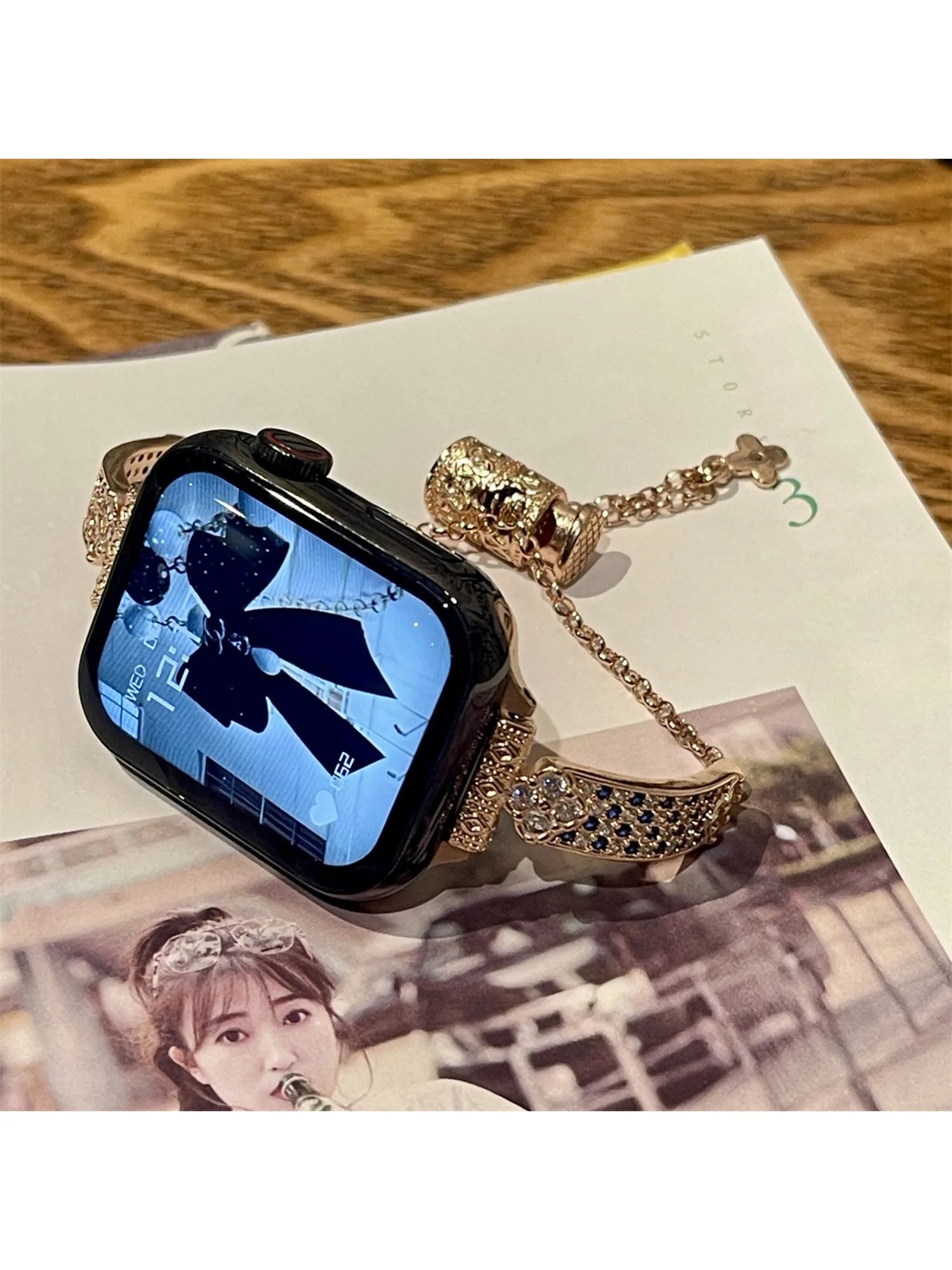 Stainless Steel Strap For Apple Watch Ultra 2 Se 9/8/7/6 Fashion Bracelet Watch Strap 42/44/45/49mm 38/40/41mm