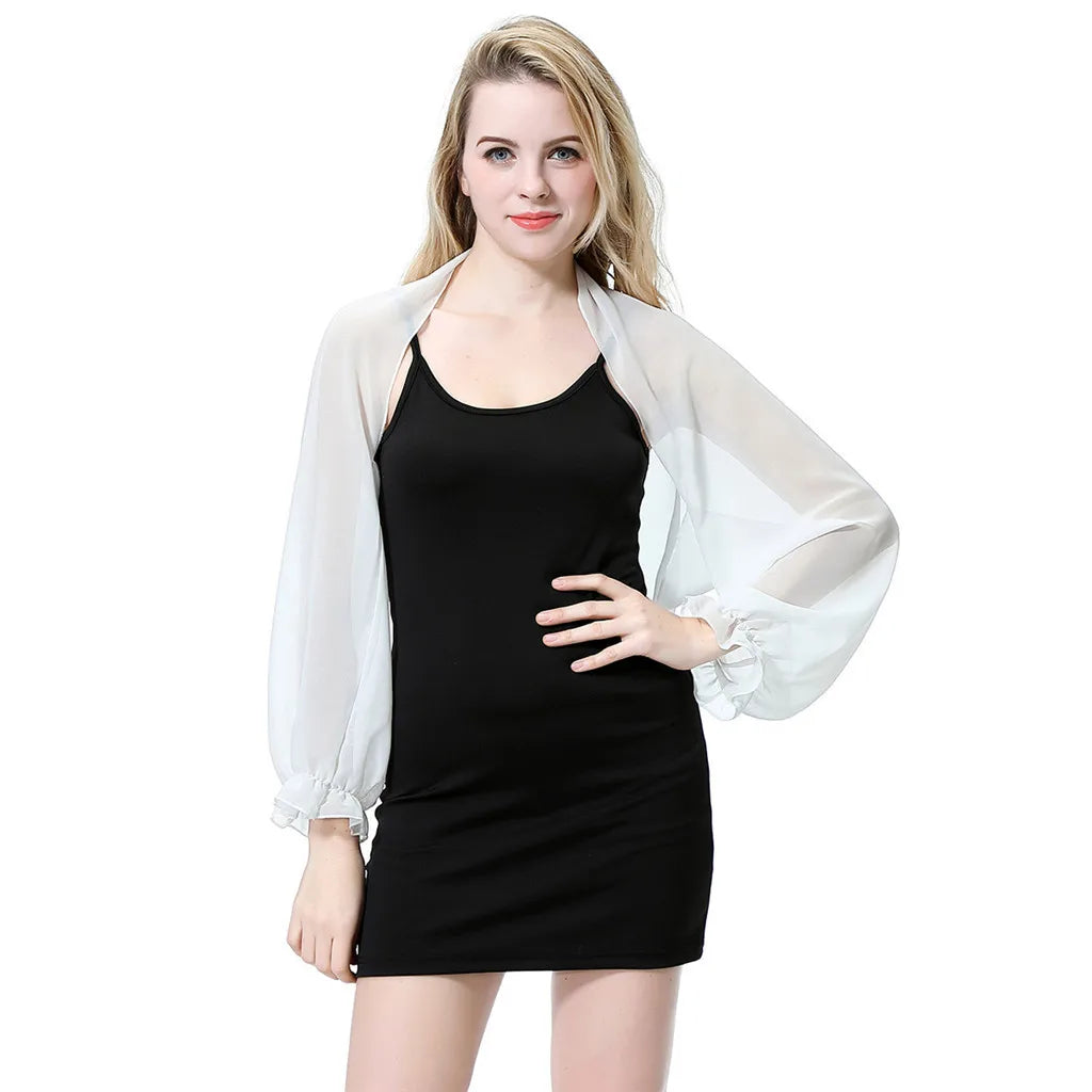 Women'S Soft Chiffon Shawls Swimwear Pure Color Transparent Beach Evening Fashion Scarves Wraps For Swimwear Women'S Swimsuit