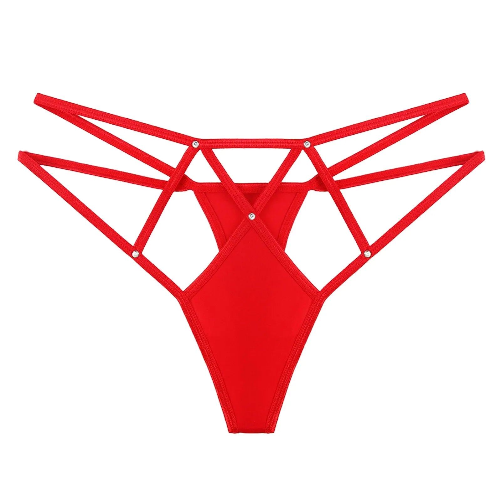 Women’S Seamless Underwear No Show Panties Soft Stretch G-String Cotton Women'S Thongs Panties Solid Color Intimate Pantys
