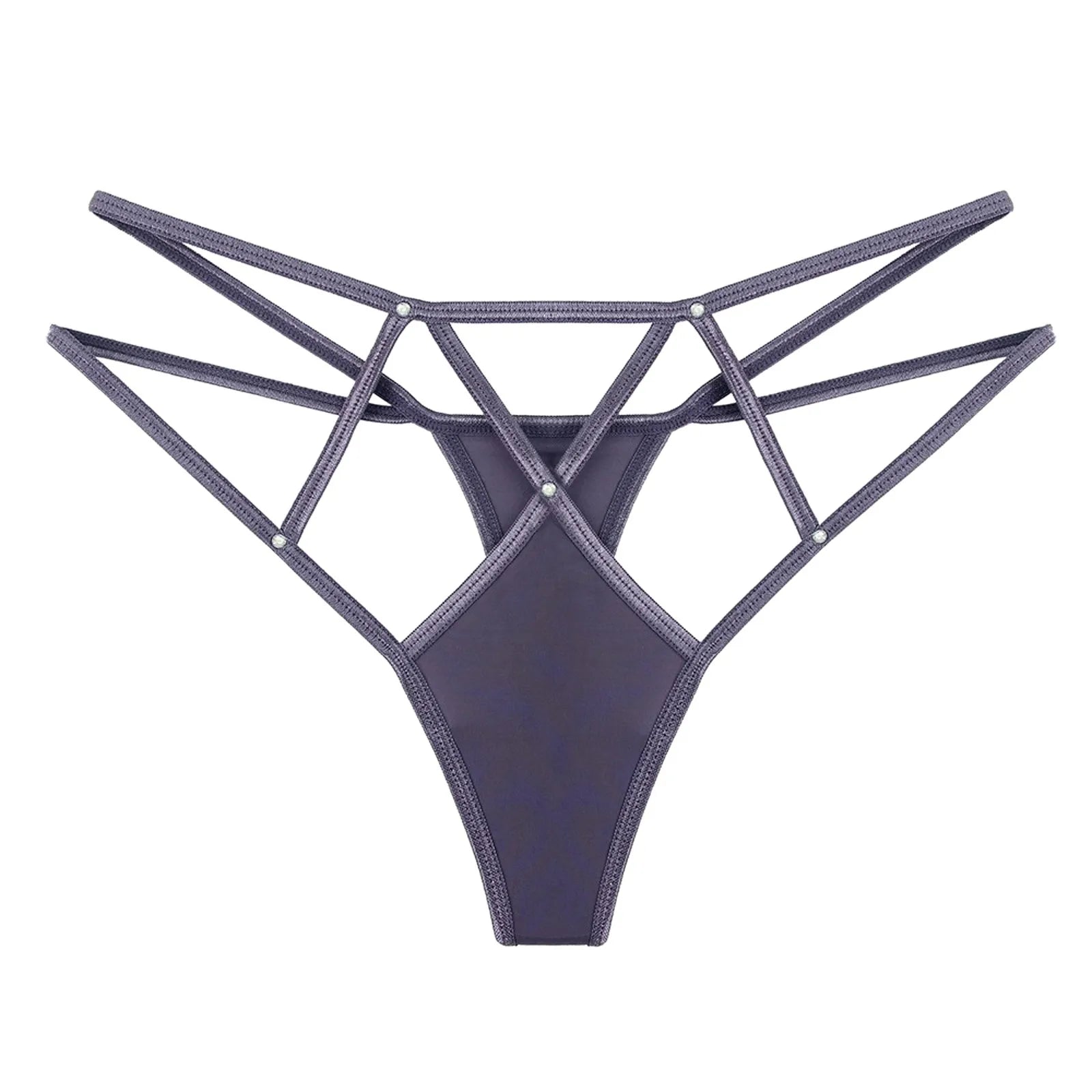 Women’S Seamless Underwear No Show Panties Soft Stretch G-String Cotton Women'S Thongs Panties Solid Color Intimate Pantys