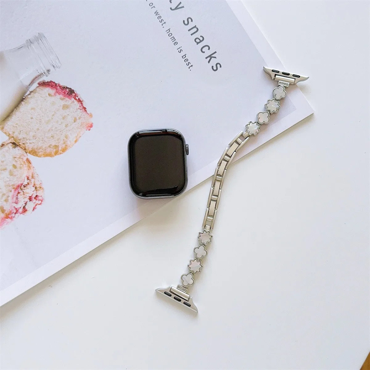 Watch Band For Iwatch 42/44/45/49mm 38/40/41mm Metal Fashion Watch Strap For Watch Series Ultra2 Se 9/8/7/6/5/4/3/2/1