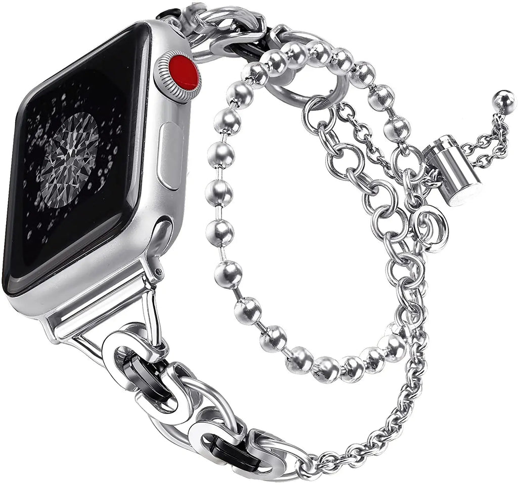 Stainless Steel Strap for Apple Watch  45mm 41mm 49mm 44mm 40mm 46mm 42mm 38mm Metal band iWatch Series Ultra 2 10 9 8 7 6 SE 5