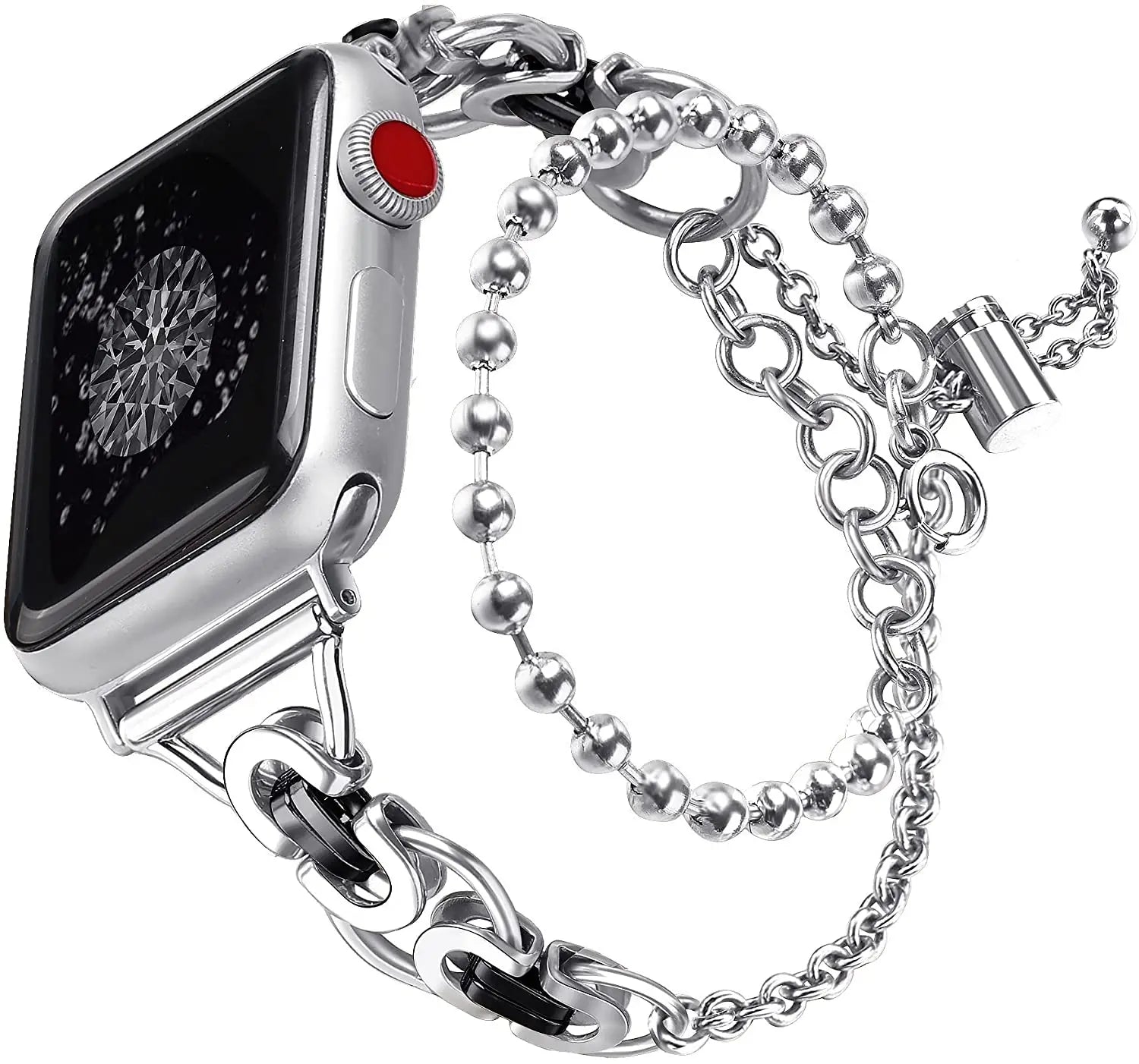 Stainless Steel Strap for Apple Watch  45mm 41mm 49mm 44mm 40mm 46mm 42mm 38mm Metal band iWatch Series Ultra 2 10 9 8 7 6 SE 5