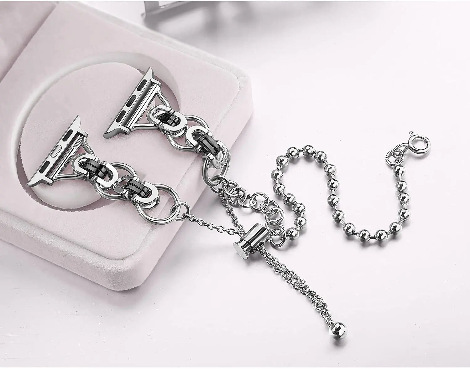Stainless Steel Strap for Apple Watch  45mm 41mm 49mm 44mm 40mm 46mm 42mm 38mm Metal band iWatch Series Ultra 2 10 9 8 7 6 SE 5
