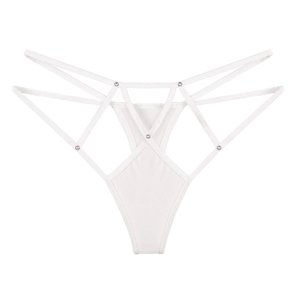 Women’S Seamless Underwear No Show Panties Soft Stretch G-String Cotton Women'S Thongs Panties Solid Color Intimate Pantys