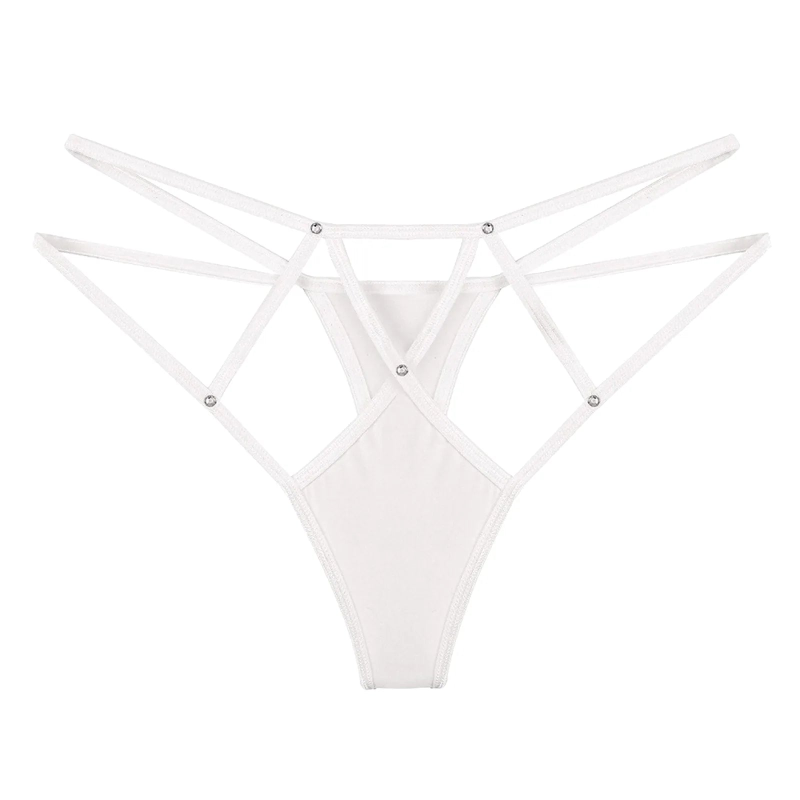 Women’S Seamless Underwear No Show Panties Soft Stretch G-String Cotton Women'S Thongs Panties Solid Color Intimate Pantys