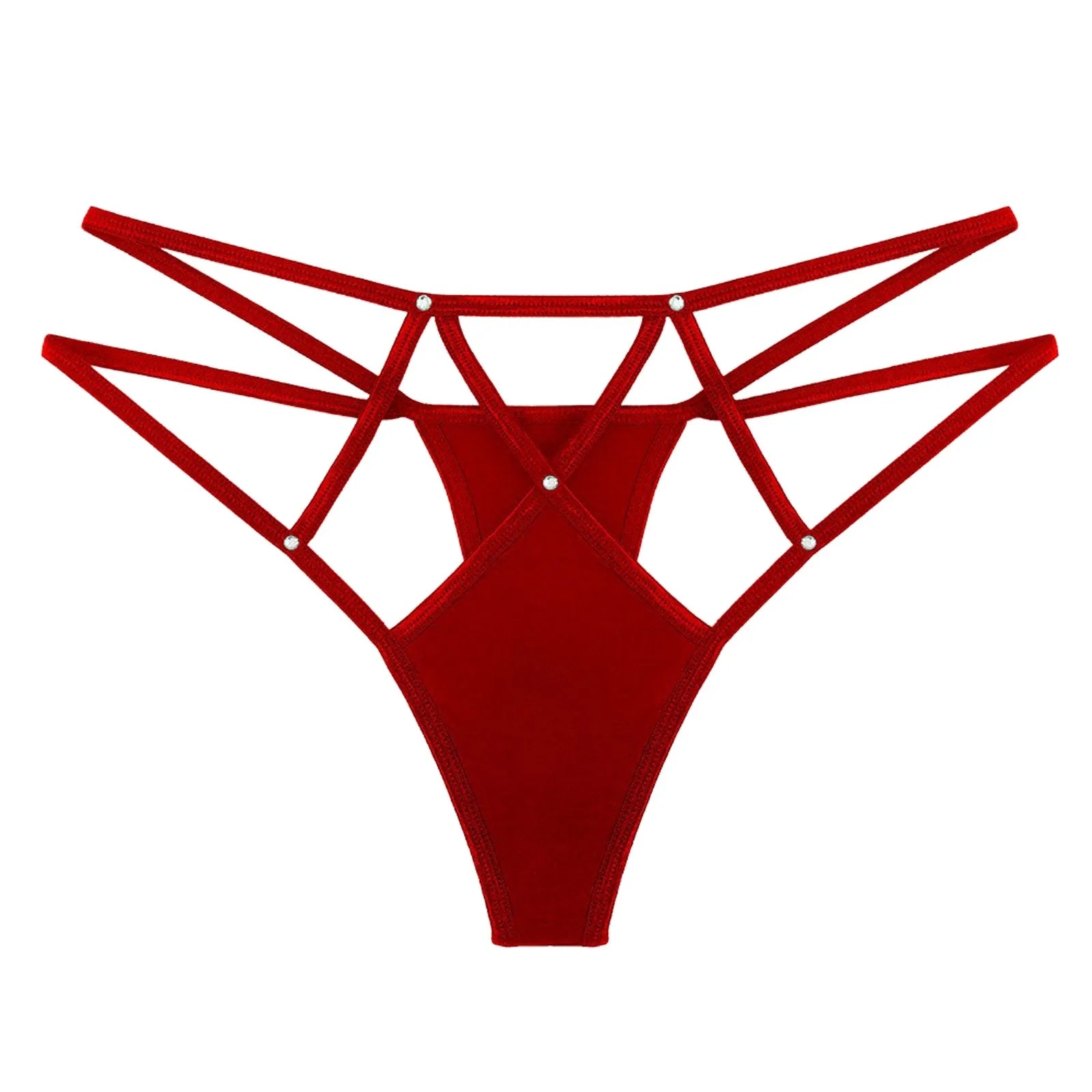 Women’S Seamless Underwear No Show Panties Soft Stretch G-String Cotton Women'S Thongs Panties Solid Color Intimate Pantys