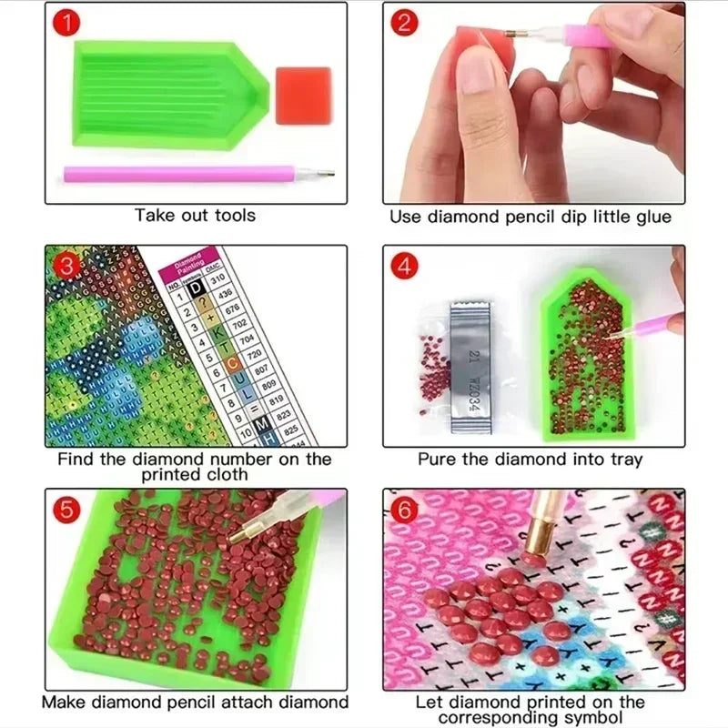 Marvel Spider-Man Diamond Painting Kit Super Hero Color Stick Diamond embroidered handmade DIY Mosaic home decor Gift for kids