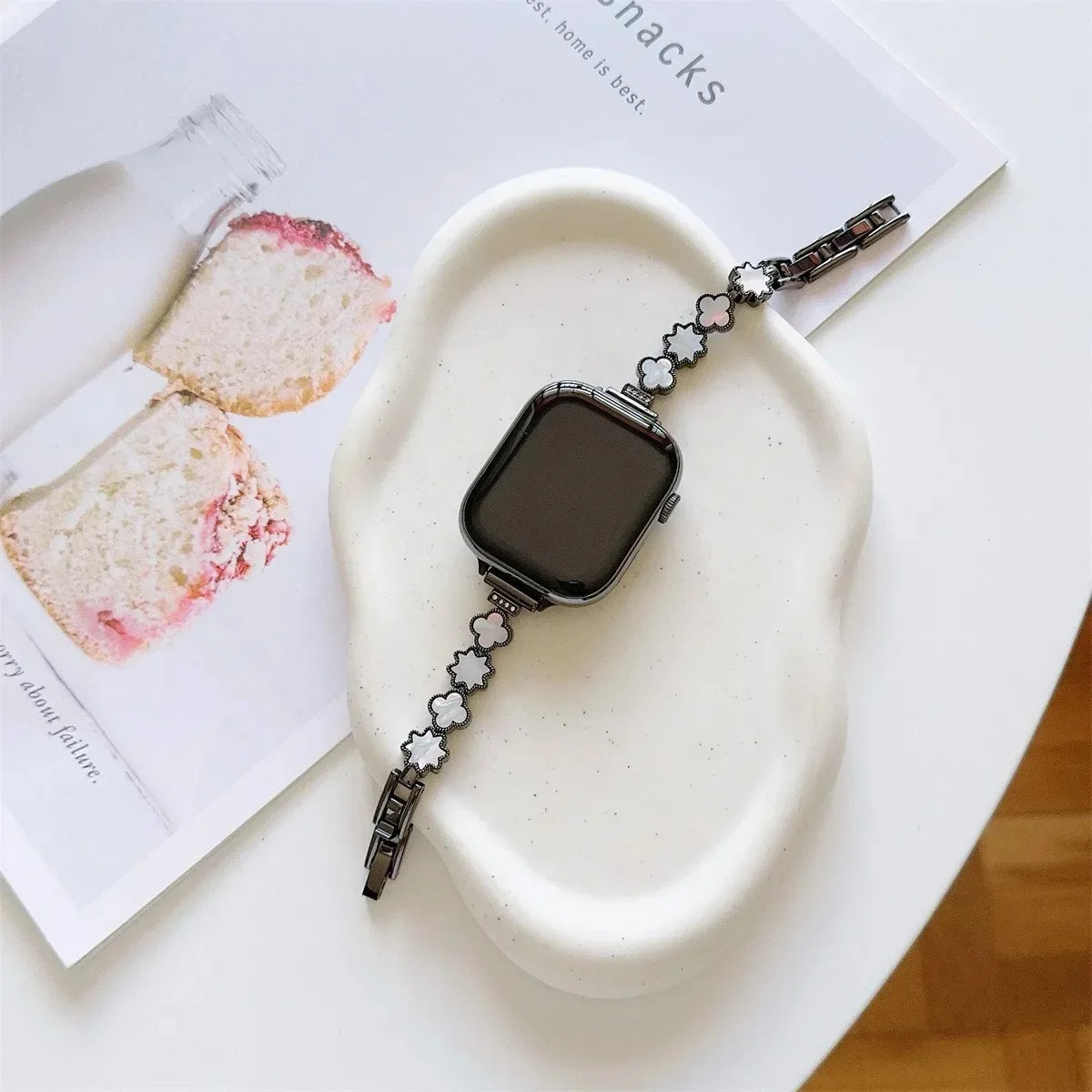 Watch Band For Iwatch 42/44/45/49mm 38/40/41mm Metal Fashion Watch Strap For Watch Series Ultra2 Se 9/8/7/6/5/4/3/2/1